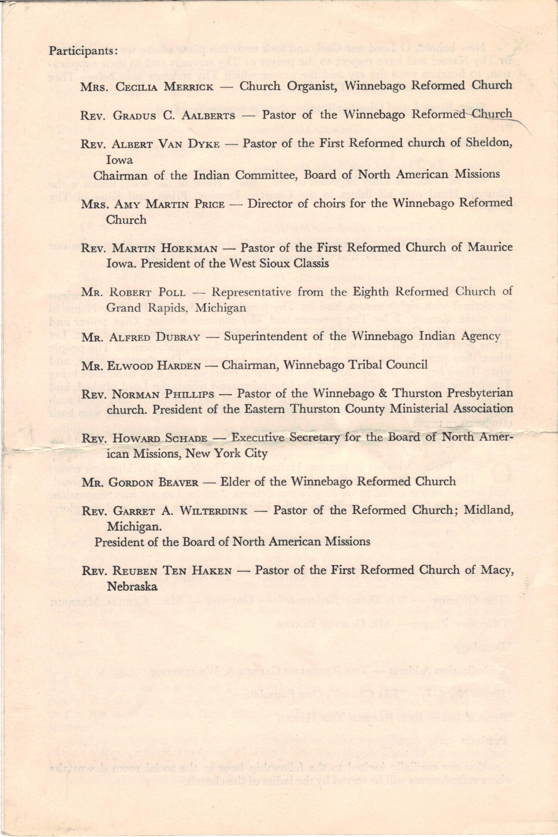 1966: Rededication bulletin (4)